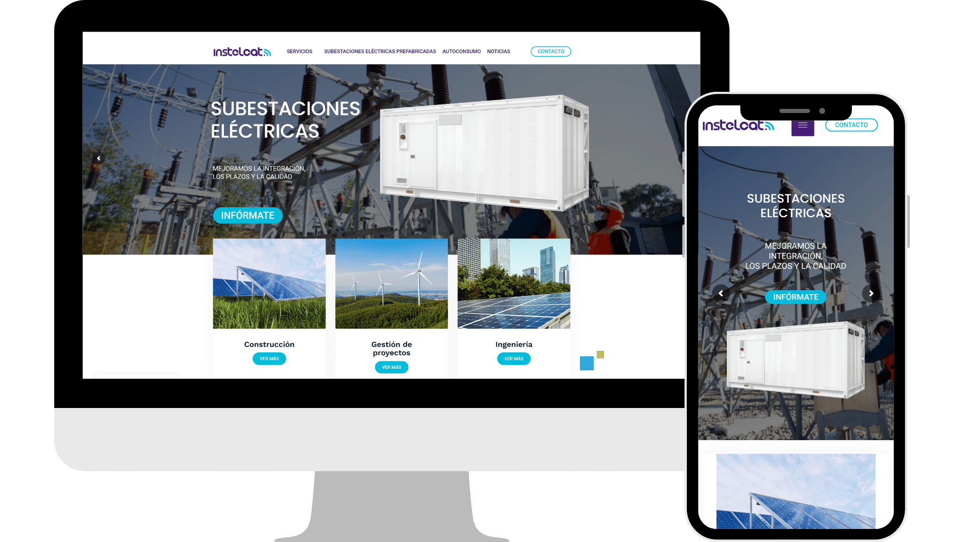 Diseño web Instelcat